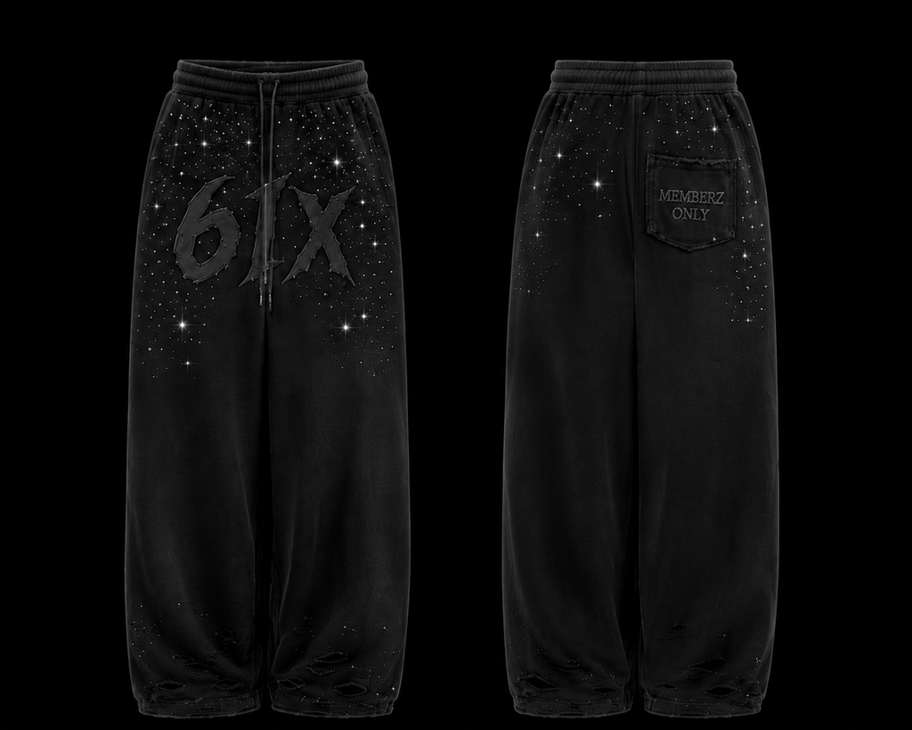 6IX x Memberz Only Sweatpants