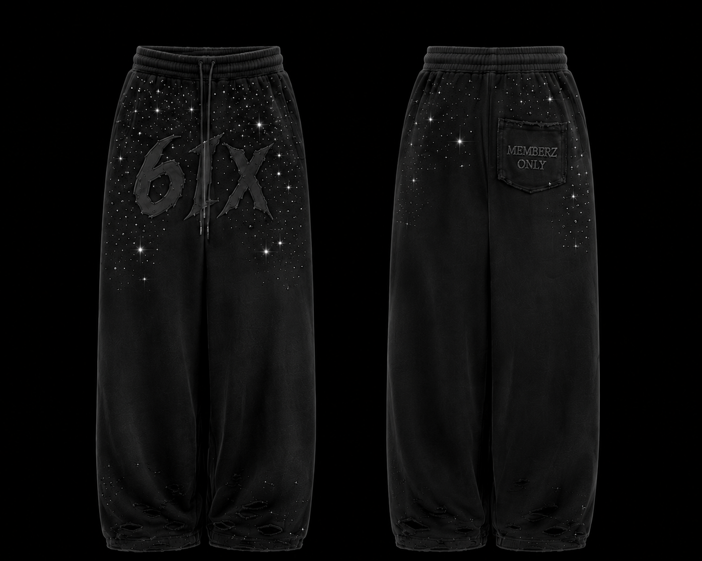 6IX x Memberz Only Sweatpants