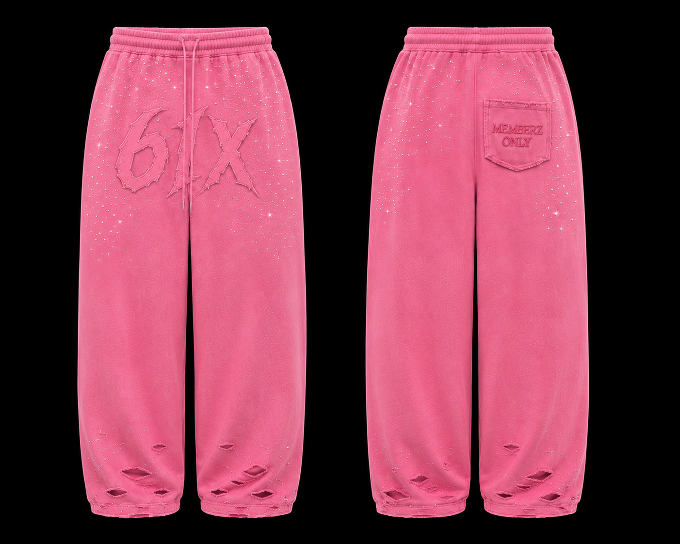 6IX x Memberz Only Sweatpants