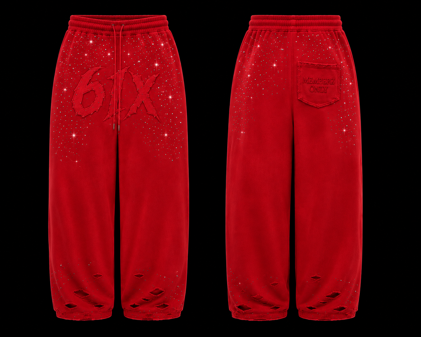 6IX x Memberz Only Sweatpants